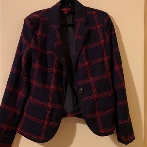 Merona plaid blazer